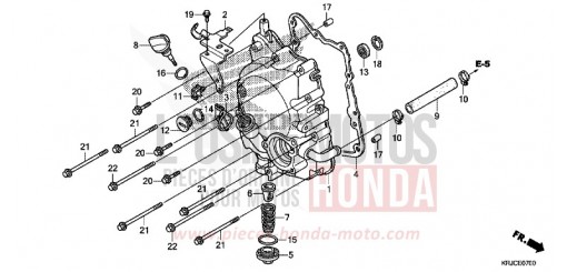 PANNEAU CARTER-MOTEUR D. FES125C de 2012